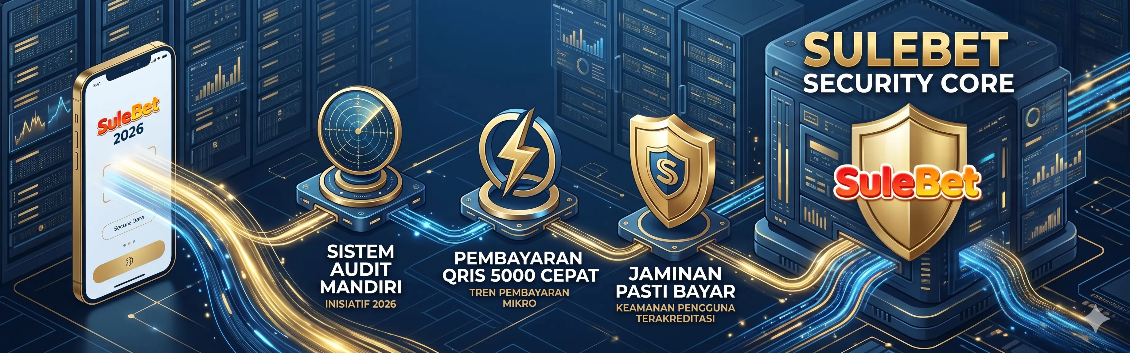 Infrastruktur Keamanan Siber SULEBET Enkripsi Tingkat Tinggi